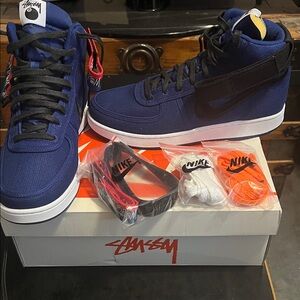 NIKE X STUSSY VANDAL HIGH LIMITED EDITION SIZE 9